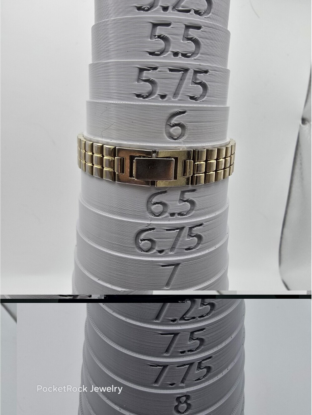 Seiko Quartz Ladies Oval White Dial Two Tone Bracelet Dress Watch 1N00-0A68 - Picture 8 of 13